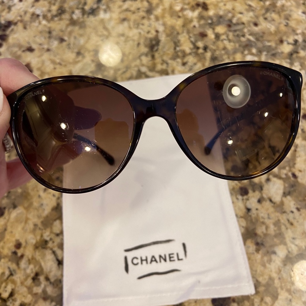Chanel sunglasses with Swarovski crystals